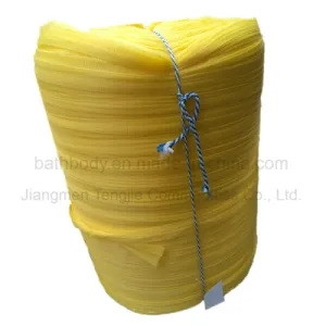 Высококачественная полиэтилен желтая пластиковая сеть TJ096
