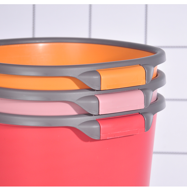 Большие утолщенные пластиковые мусорные баки домашние кухонные кольцо Классификация кольца мусорные баки Nordic Creative Cortle Basket