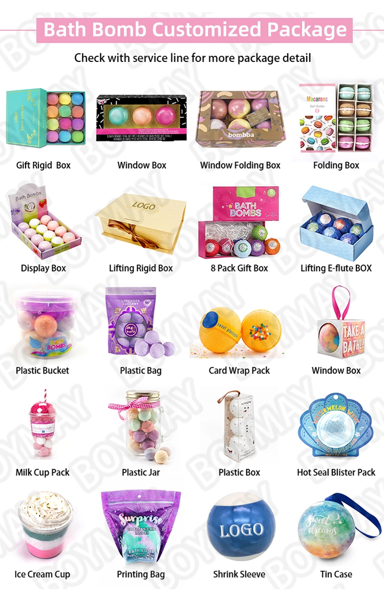 бомбы для ванн газированные