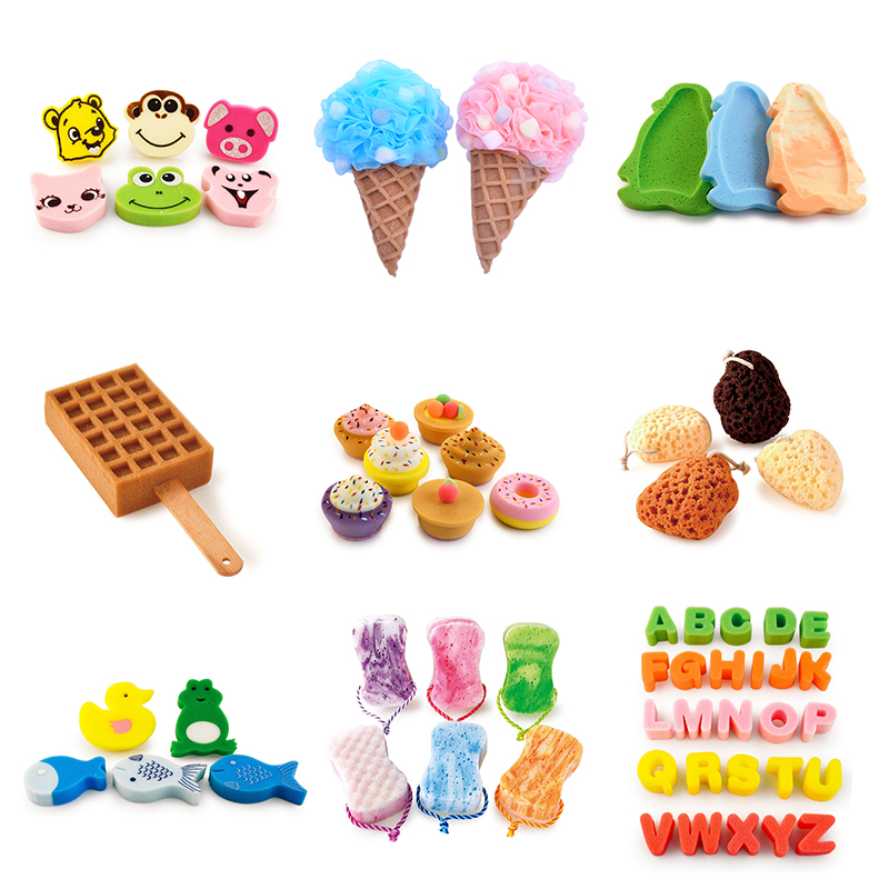 Скруббер для тела в ванной комнате